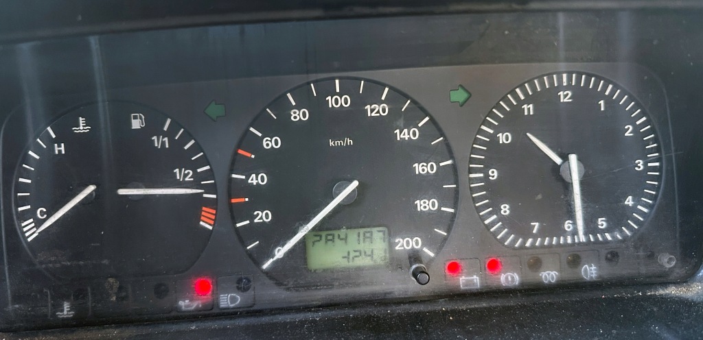 Приборная панель панель спидометр volkswagen vw t4 7d0919850h Доставка