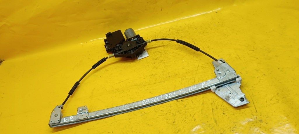 фото №1, Підйомник вікон el.prawy перед peugeot 307 9637130480