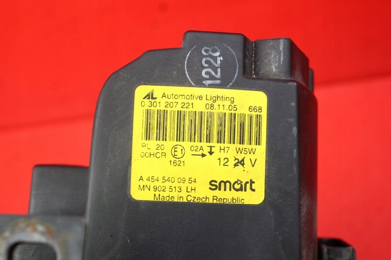 фото №5, Фара левый лампа перед линза a4545400954 smart forfour 04-06