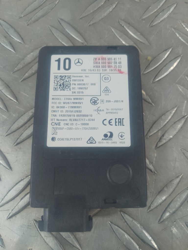 фото №1, Mercedes gle w167 19- датчик радар distronic a0009054111