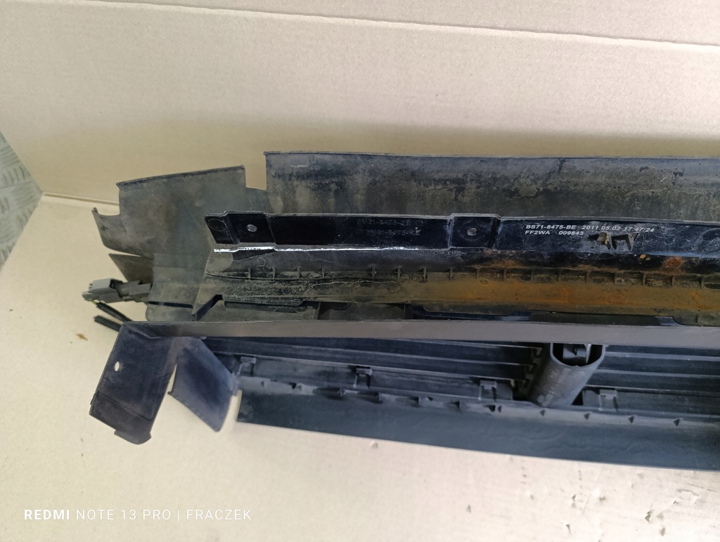 фото №11, Mondeo mk4 lift жалюзі повітропровід радіатор