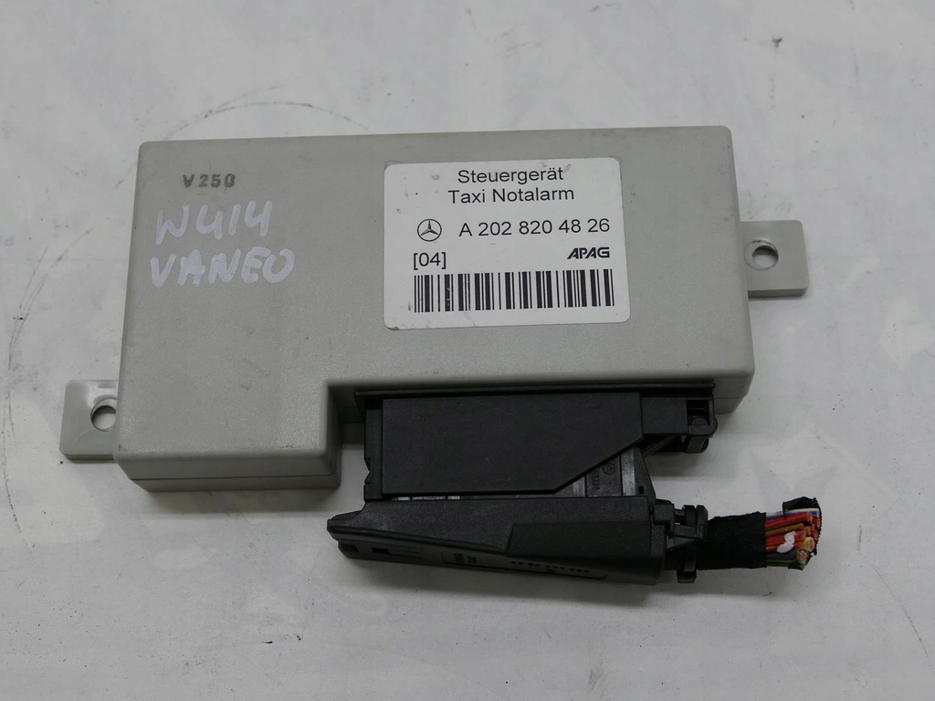 фото №1, Mercedes vaneo w414 модуль сигналізація блок керування taxi