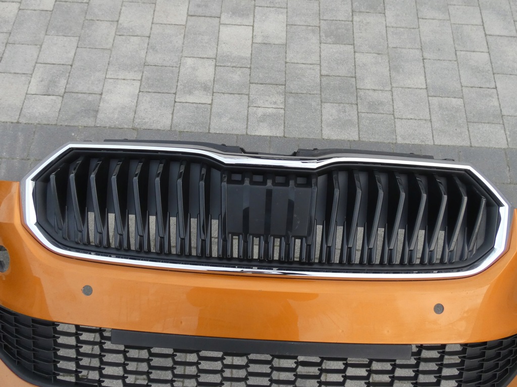 фото №6, Бампер, решётка радиатора, решётка радиатора, решётки, накладка верхний решетка skoda fabia iv