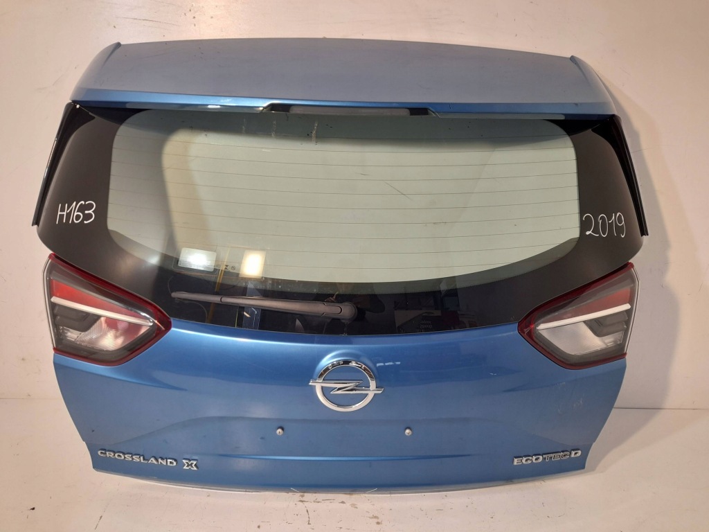 Купить Opel crossland x крышка багажника задняя niebieska 2019 rok h163 царапины
