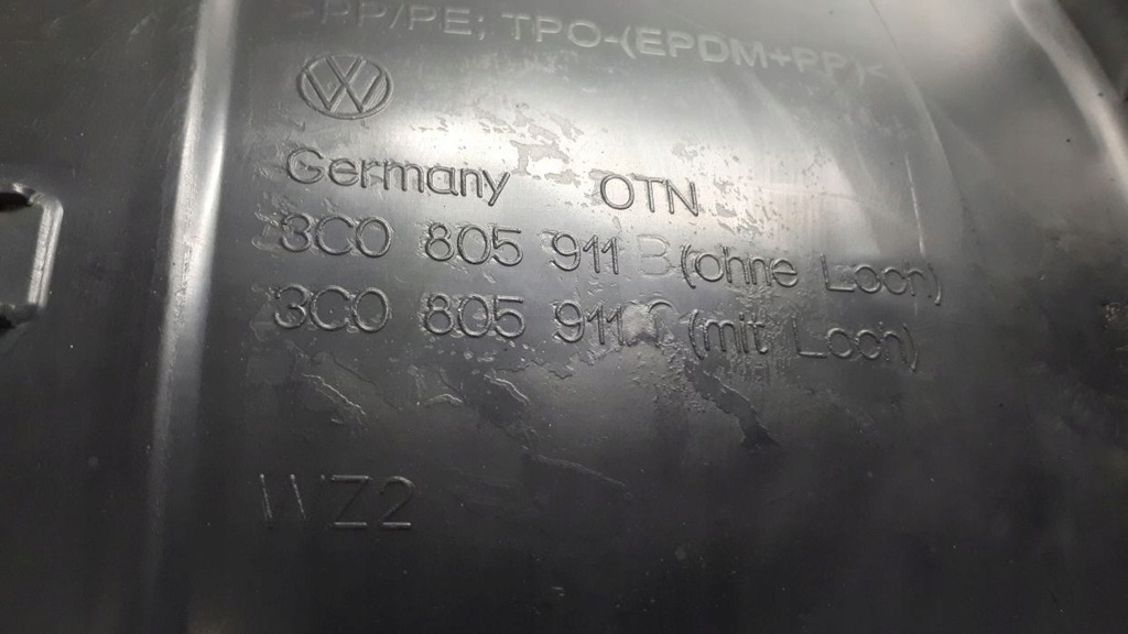 фото №10, Підкрилок do автомобіля vw passat b6 3c0805911