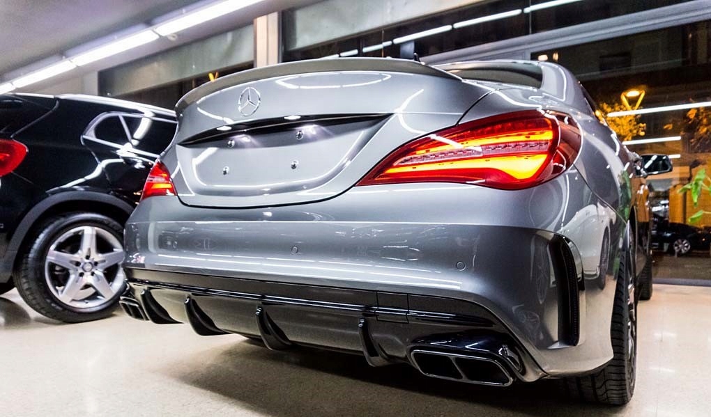 фото №15, Mercedes cla c117 amg 45 спойлер спойлер