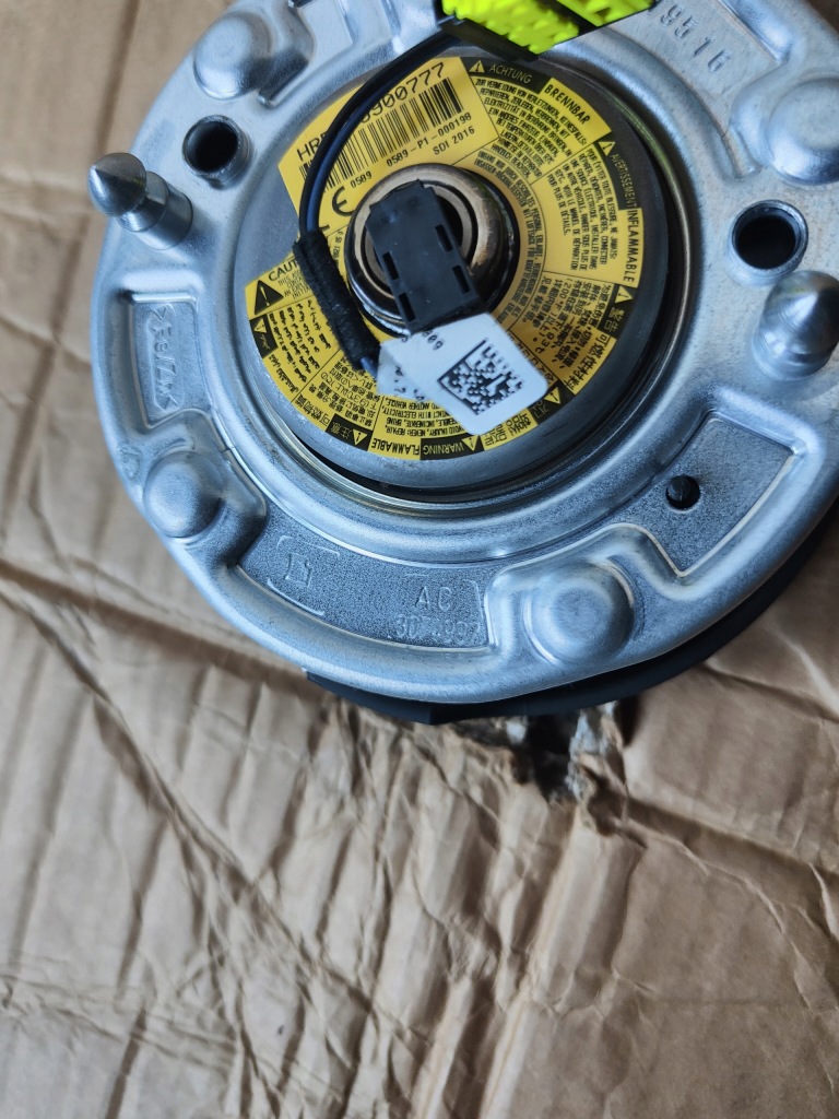 фото №9, Bmw f10 f20 f30 f15 fxx повітропровід багатофункціональний подушка водія подушка безпеки