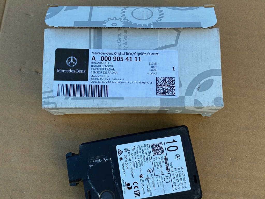 фото №4, Модуль радара датчик датчик ассистент поперечина движения радар mercedes gle cla w205