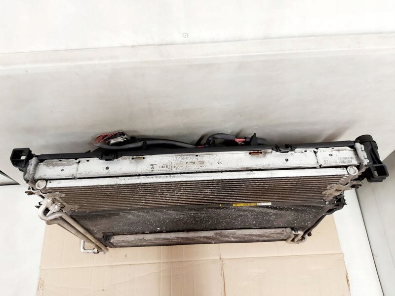 Audi q7 4l 3.0 tdi радиатор воды кондиционера вентиляторы 7l6121253b Недорого