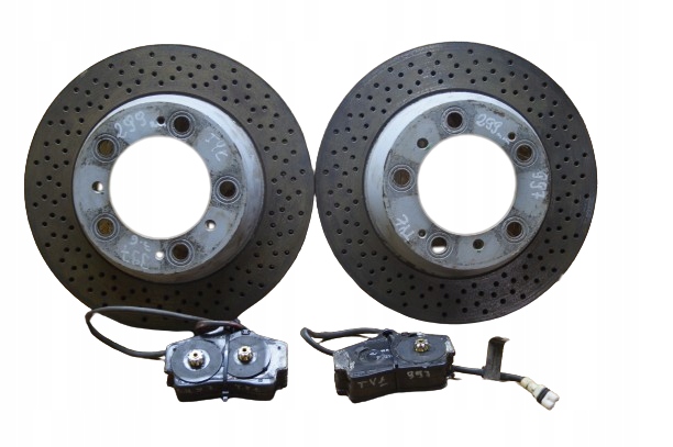 фото №1, Тормозные диски тормозные задняя porsche 911 997 3.6b 299mm