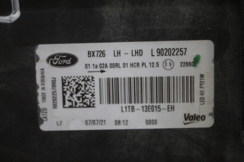 фото №8, Лампа левая перед ford puma full led l1tb-13e015-eh