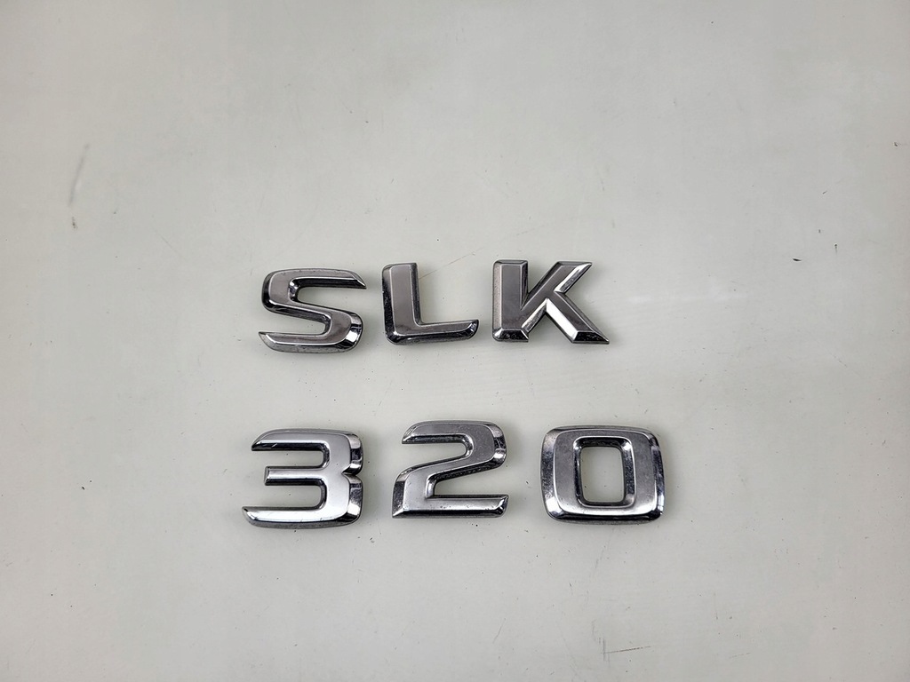 фото №1, Значок емблема літери кришки mercedes slk 320 r170 lift
