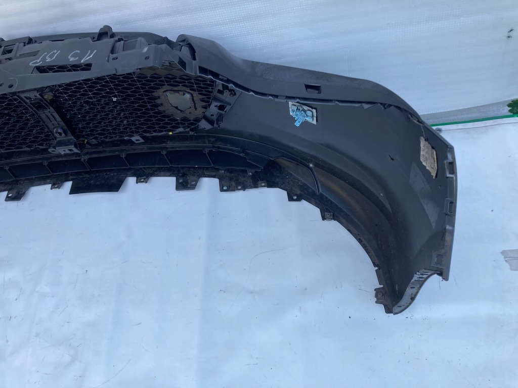 фото №12, Бампер перед pdc решётка радиатора носик чёрные накладки mazda 3 bp 19- хэтчбек 46g