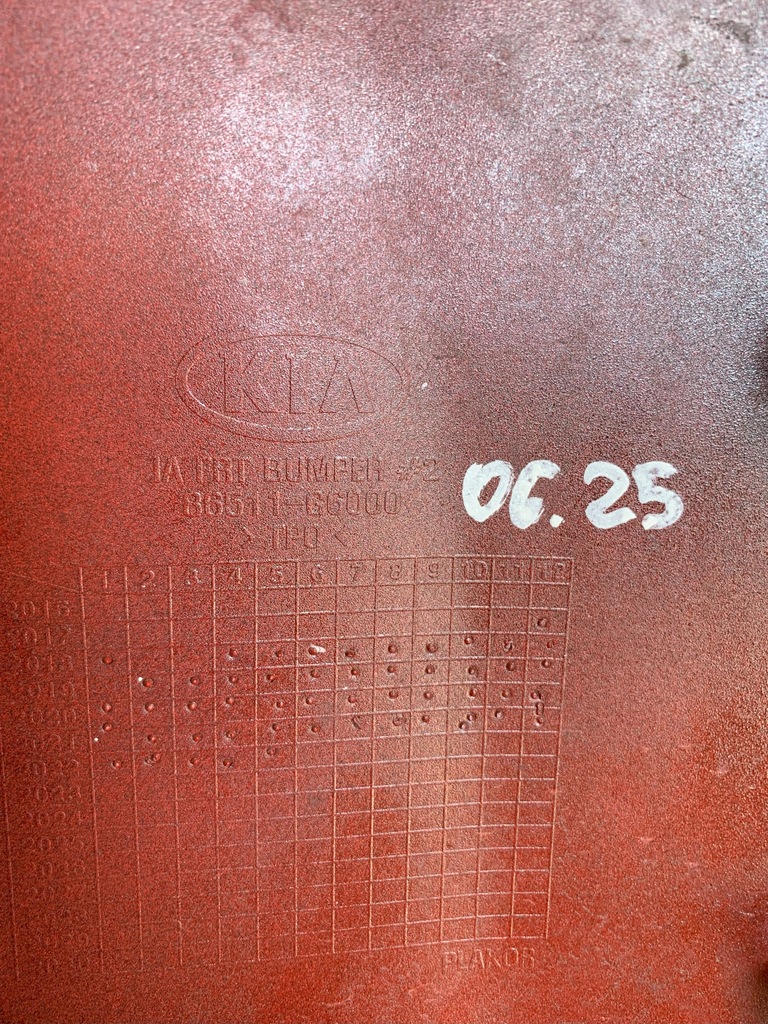 фото №6, Бампер передний kia picanto 3 iii 17-20r 86511-g6000 06.25