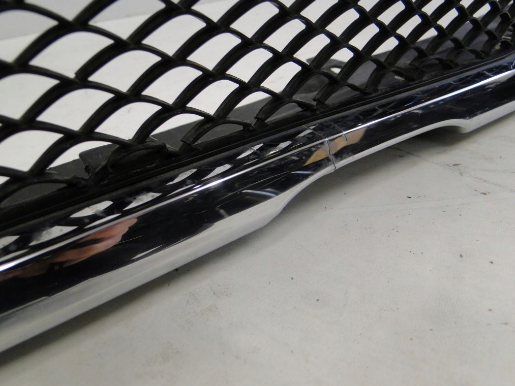 фото №9, Mercedes glc x253 хром дифузор решітка dół перед