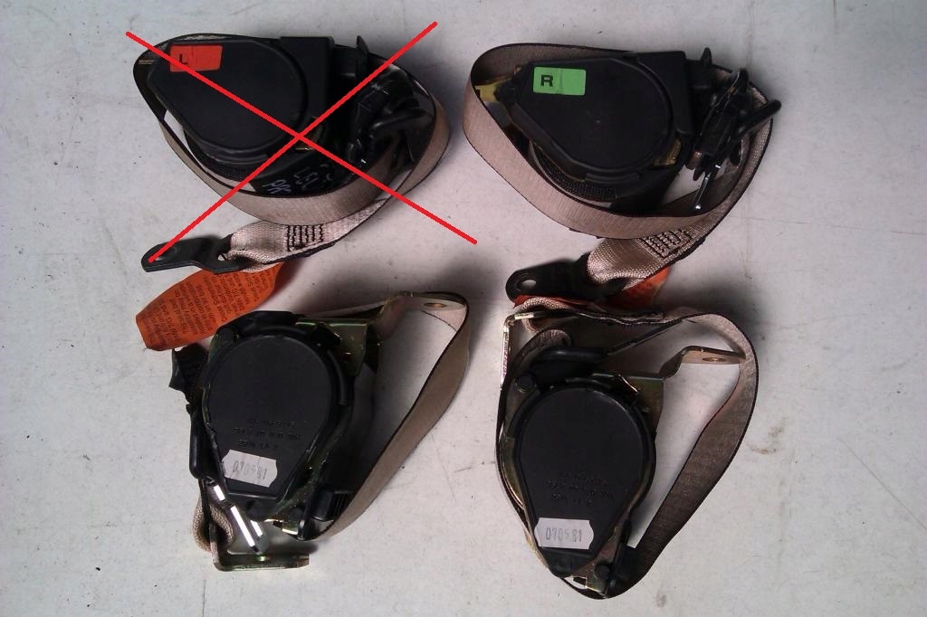 фото №1, Pas безпеки перед задня bmw 7 e38