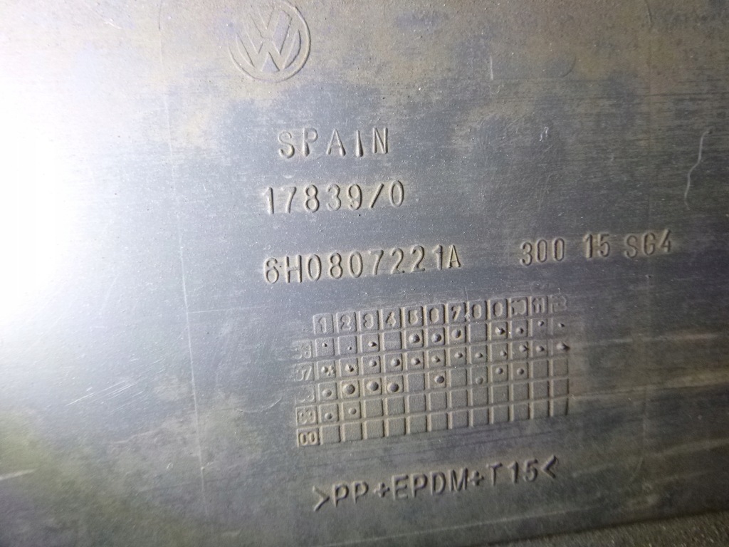 Бампер передний seat arosa 2000r. с Разборки