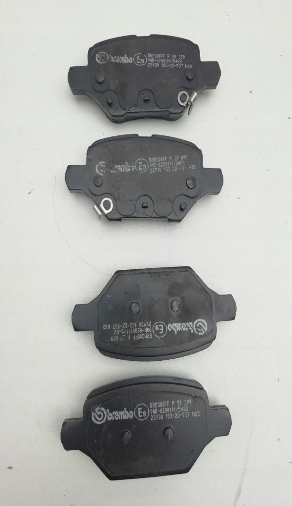 Brembo p 59 080 набір гальмівних колодок гальмівних, гальма дискові Оригінал