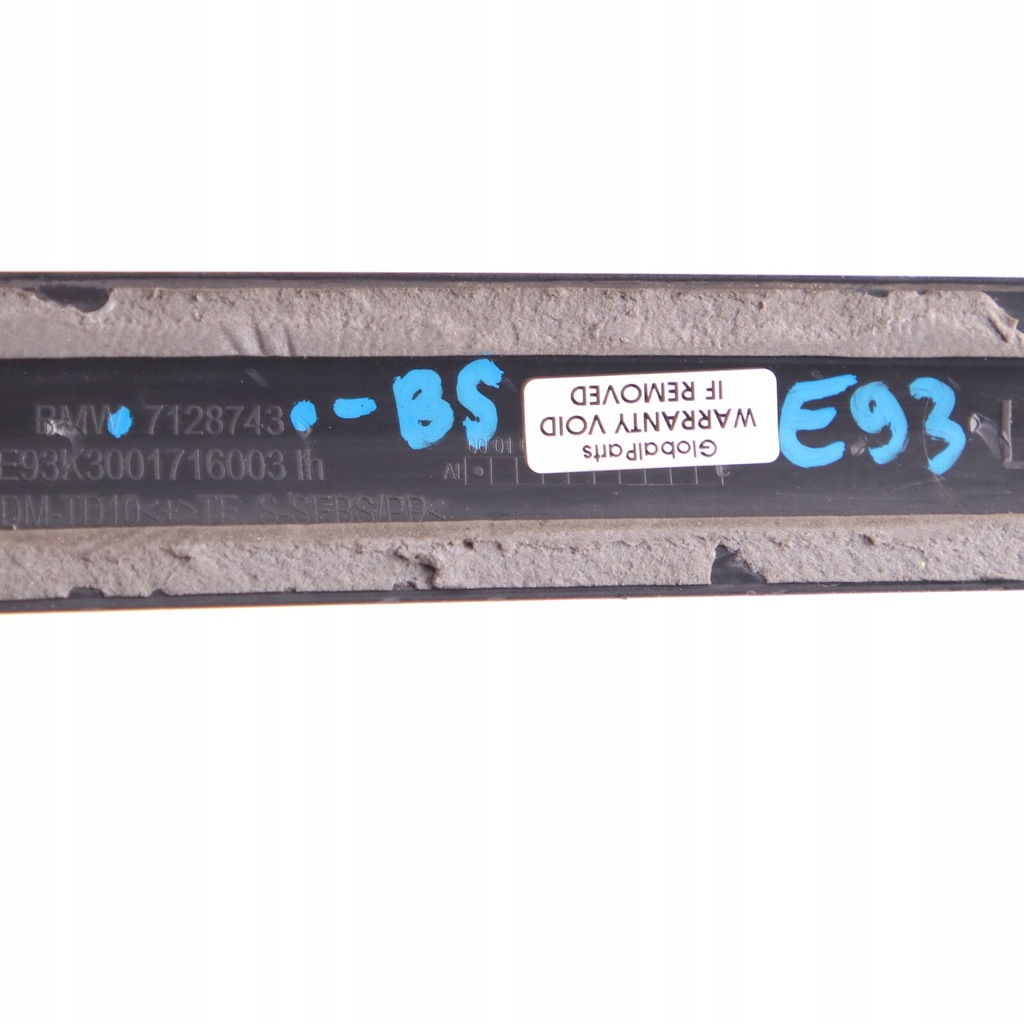 фото №12, Bmw e93 cabrio молдинг кровельная крыша левая black