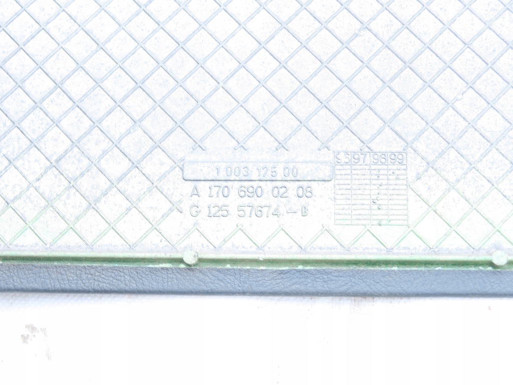 фото №7, Полка крыша czarna mercedes slk w170 r170