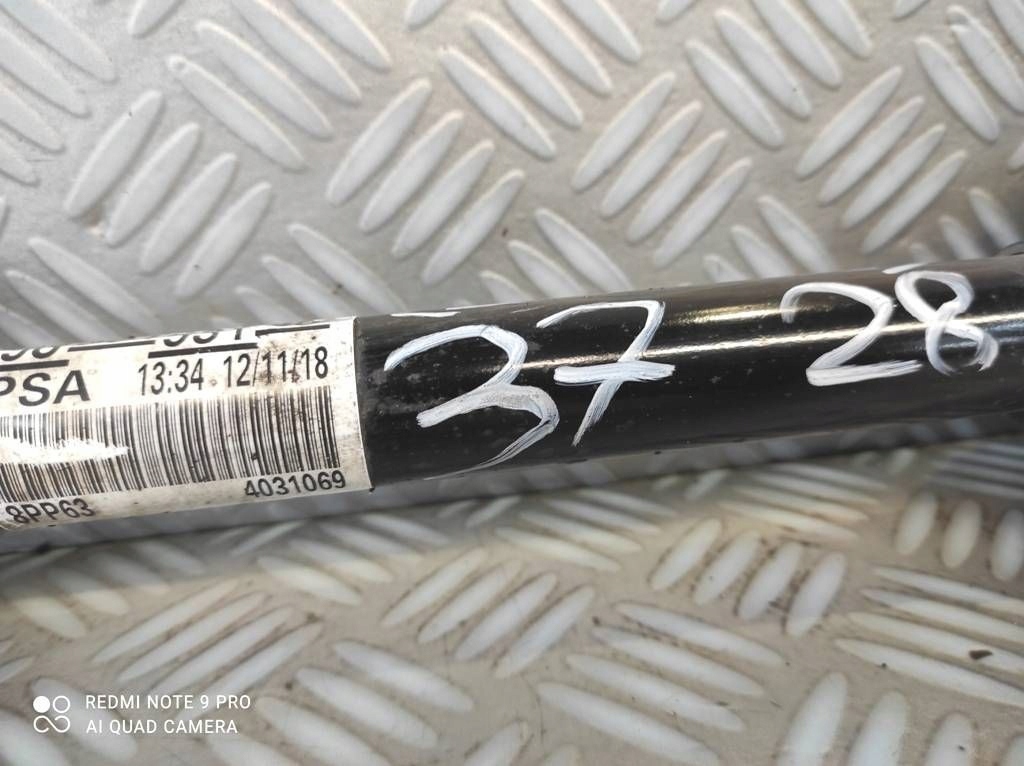 фото №6, Toyota proace ii fiat scudo iii 2.0 blue hdi приводной вал правая перед 9806153180