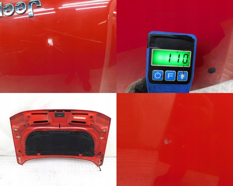 фото №11, Перед капот бампер pas передний 2x крыло лампа - jeep renegade 14-18