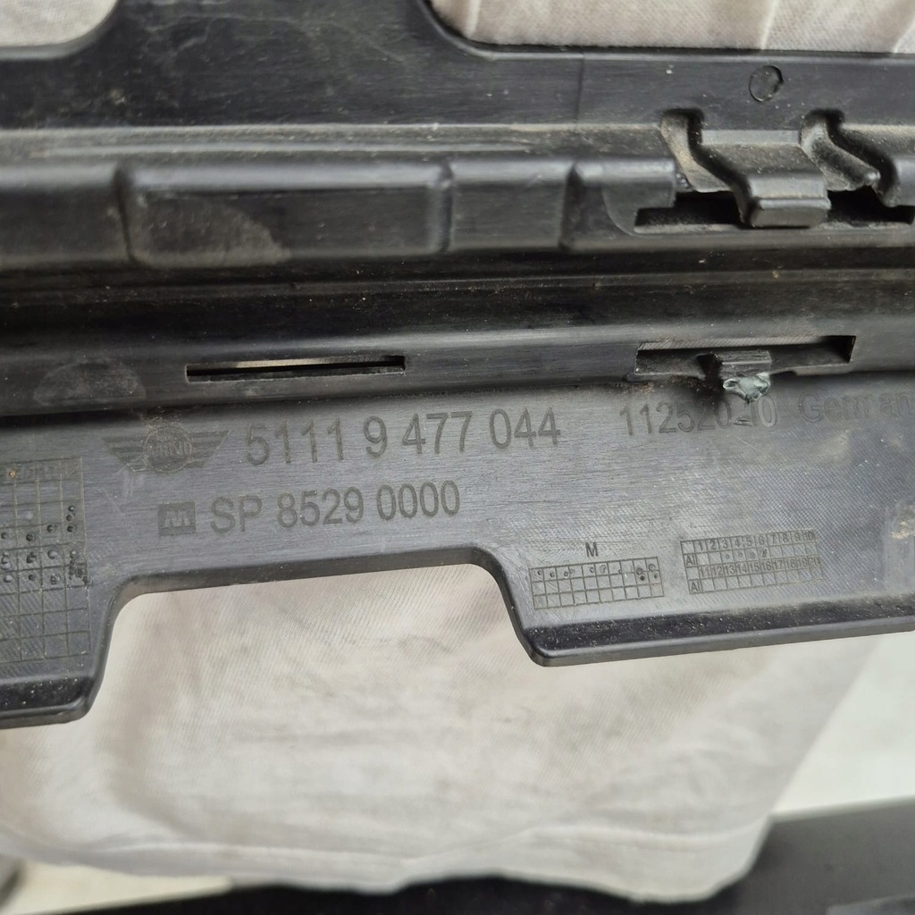 фото №9, Mini f60 countryman lift lci 20- спойлер накладка бампера перед передній