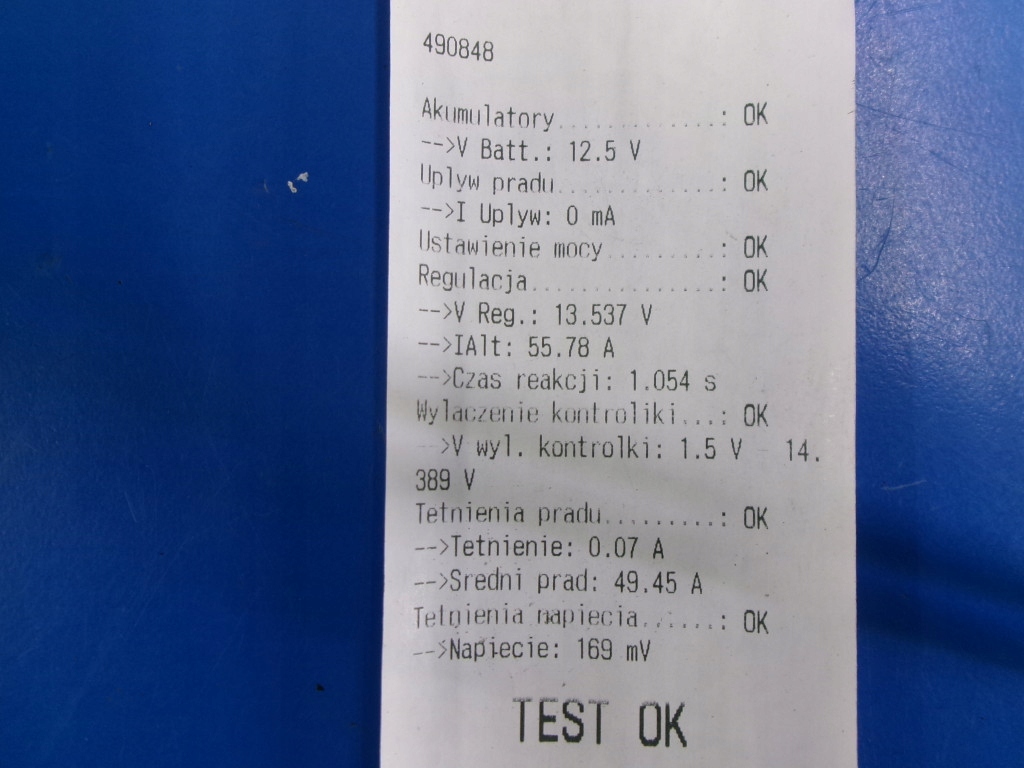 Mercedes w123 2.0d генератор bosch 0120489526 55a test Недорого