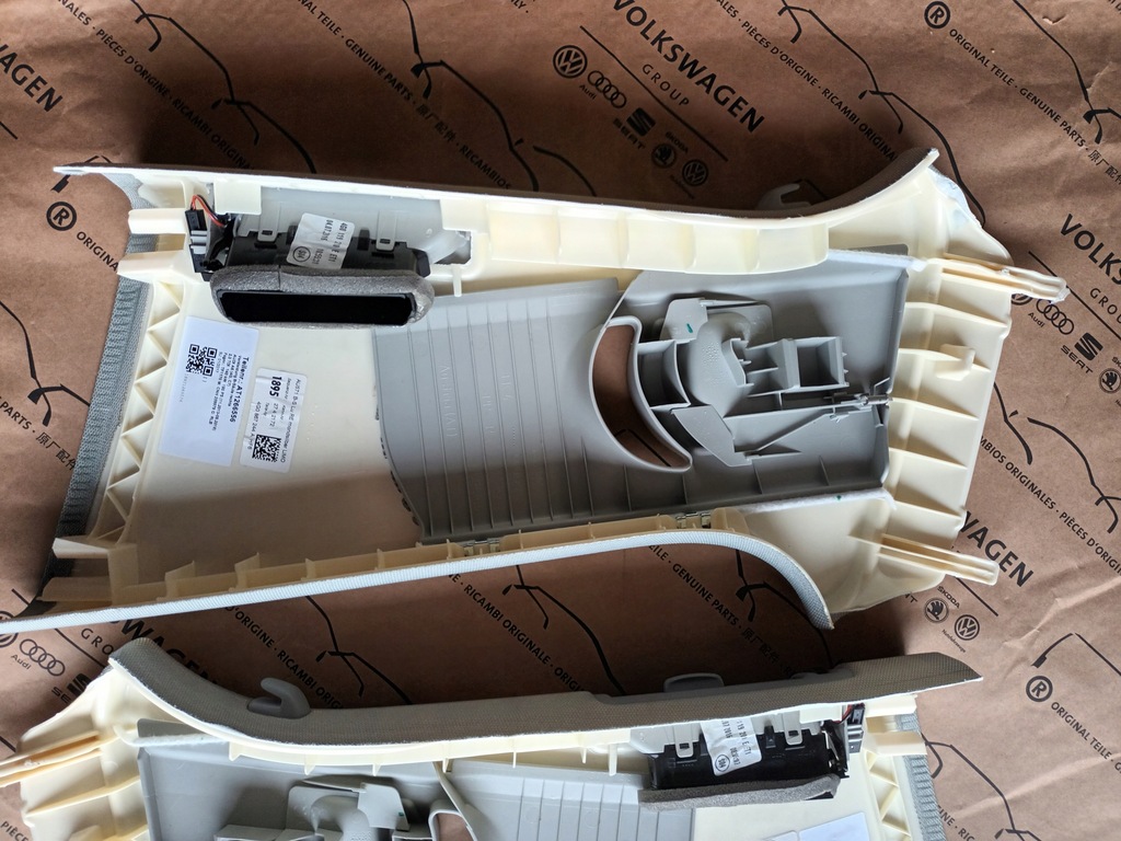 фото №13, Audi a6 c7 4g lift защита стойка правая левая 4g0867243a hf6 4g0867244a hf6