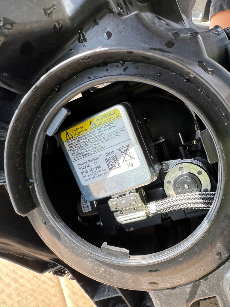 фото №11, Mercedes cl 216 lift фара лампа ксенон led перед левая комплектная oem