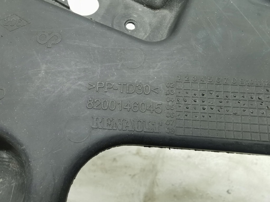 Направляющая бампера правый задняя renault megane iii kombi Доставка