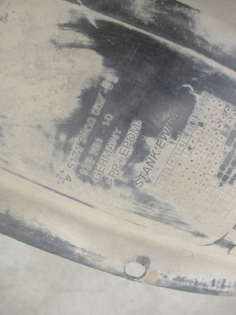 фото №7, Подкрылок левый задняя защита колеса bmw e83 x3