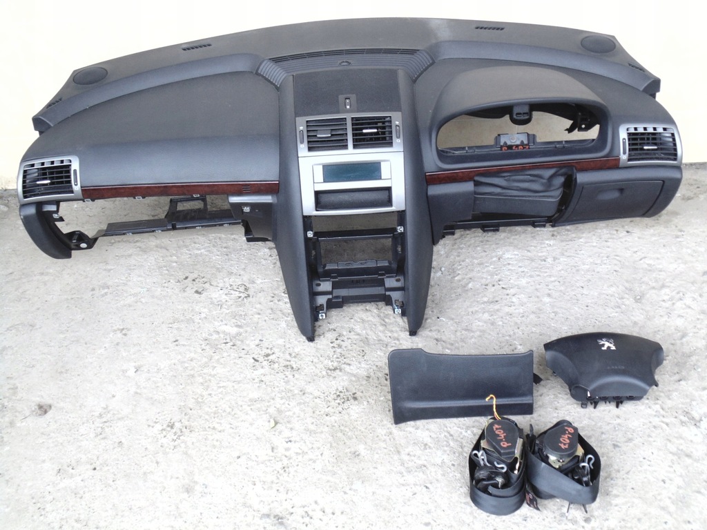 фото №1, Панель приладів подушки безпеки подушка безпеки peugeot 407 2005 rok. anglik