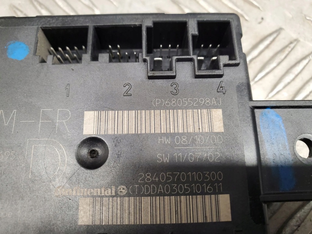 Dodge ram 68055298aj перед сторона правый  модуль дверь Цена