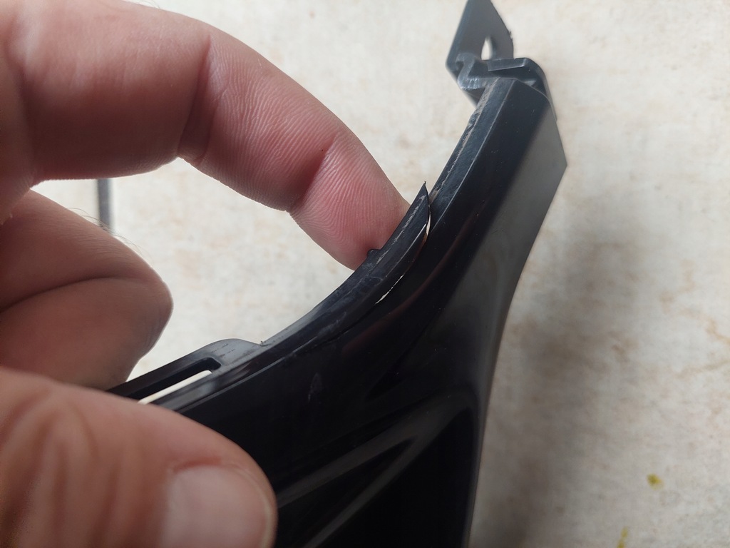 фото №10, Решітка бампера - лівий задня - honda civic x - lift