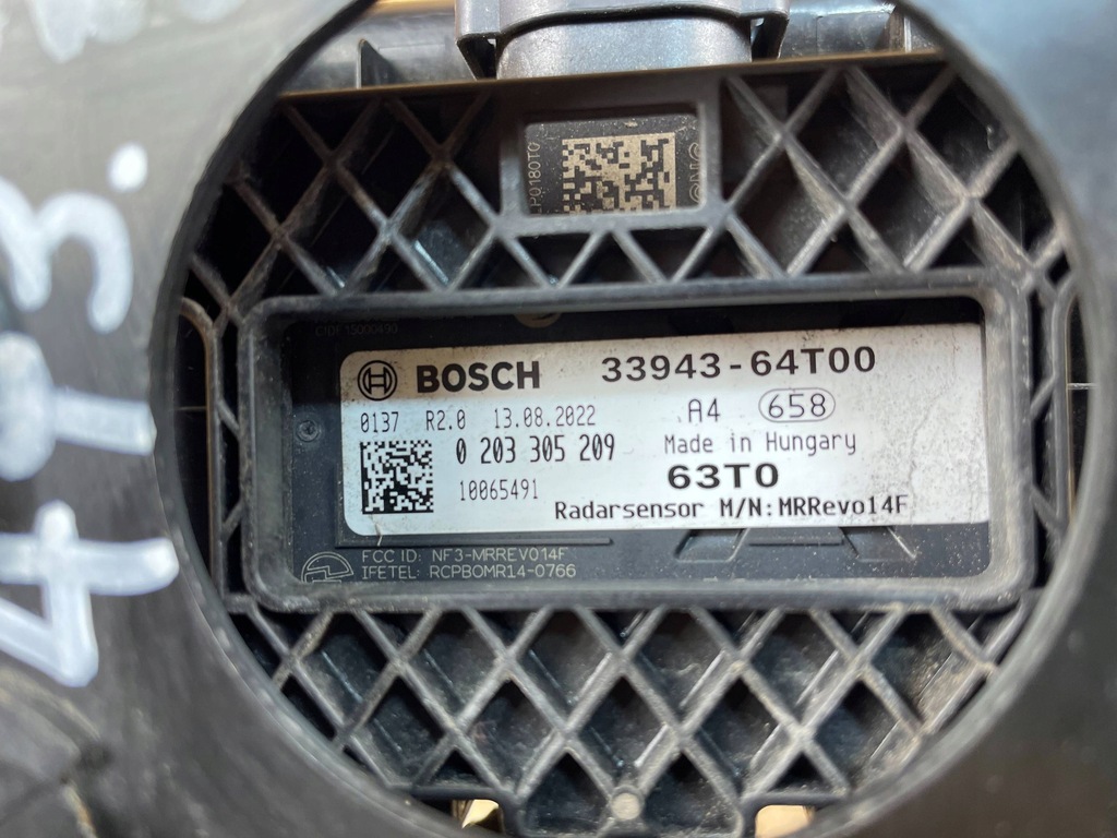 фото №10, Радар датчик distronic кронштейн штекер suzuki sx4 s-cross ii 33943-64t00 22-