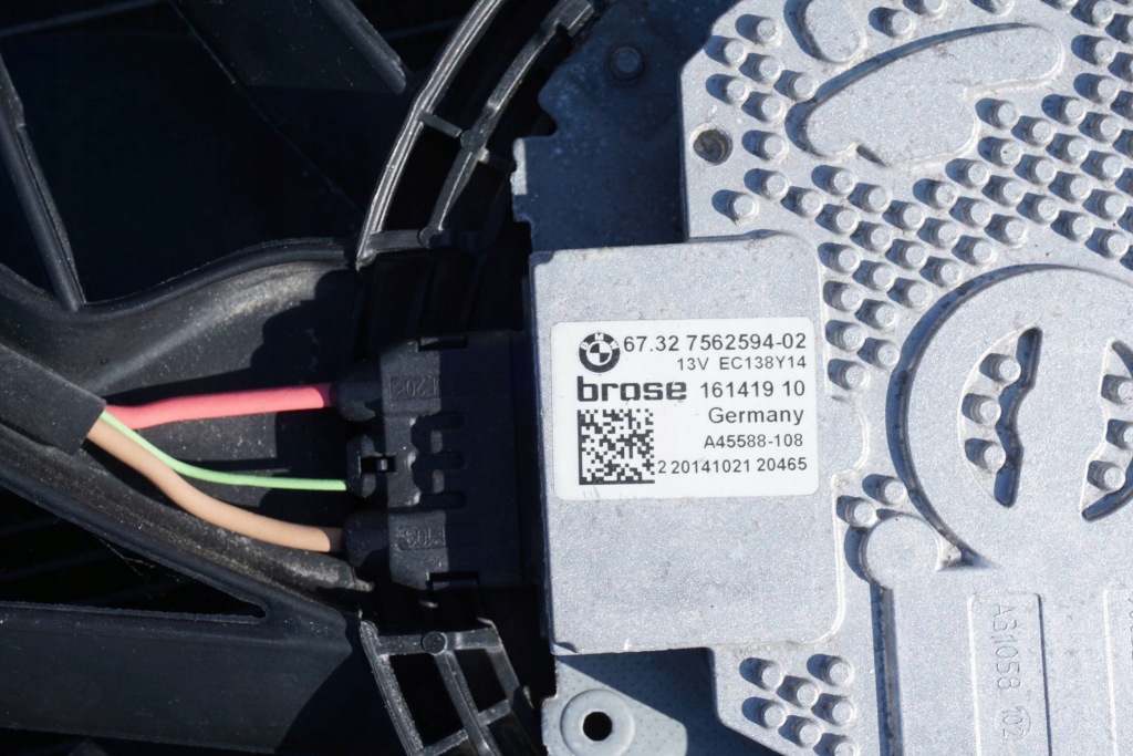 Вентилятор радиатор комплект bmw x3 f25 7601176 9216143 Цена