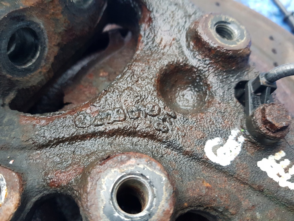 фото №3, Поворотний кулак правий перед mercedes slk r171 w171 ступиця