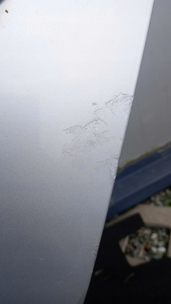 фото №12, Дверь левый задняя серебристый skoda fabia iii hb la7w