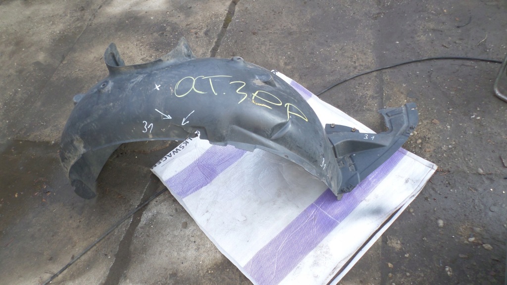 фото №1, Skoda octavia iii 5e0 подкрылок правое перед 5e0809958 r