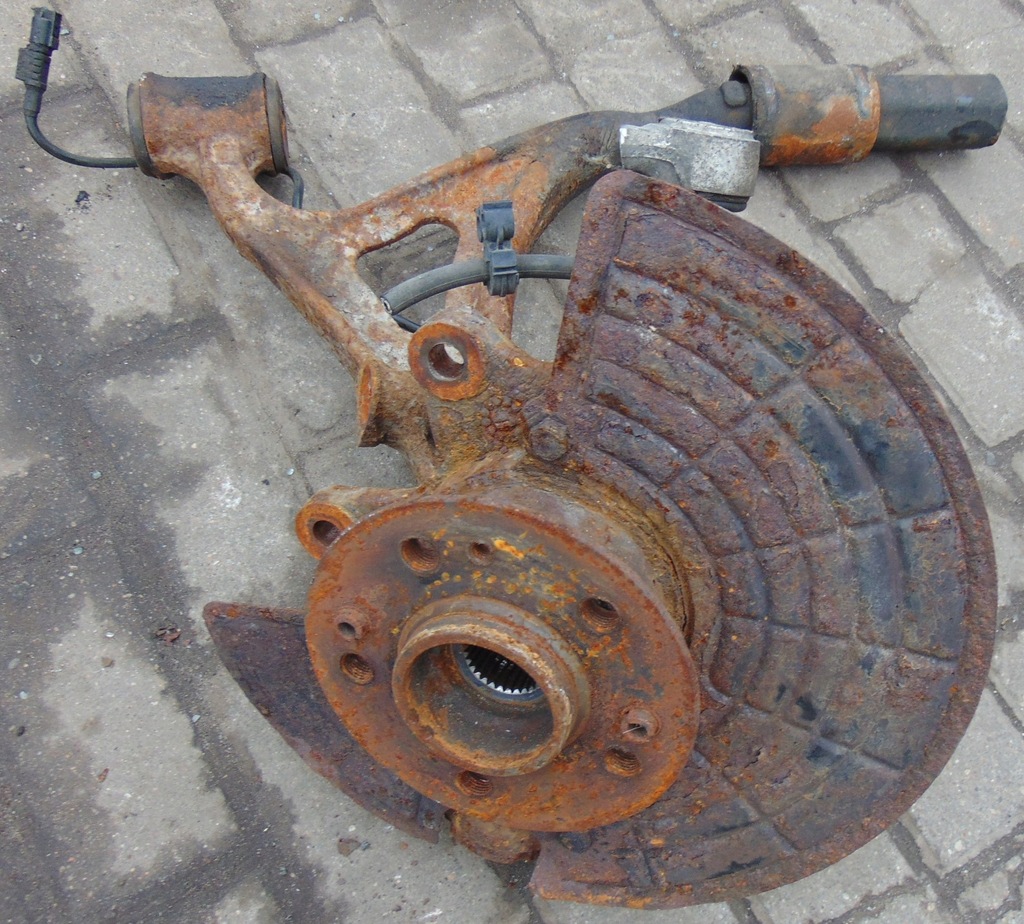 фото №1, Поворотный кулак ступица рычаг левый перед передняя mercedes ml w163 lift 4.0cdi