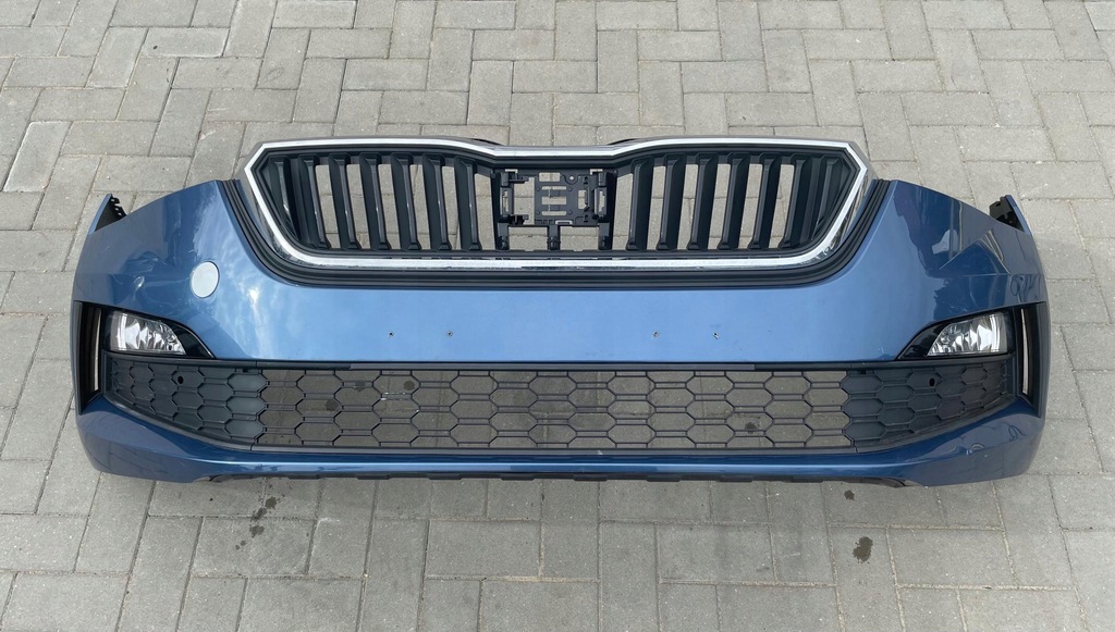 фото №1, Skoda scala 657 бампер передний перед