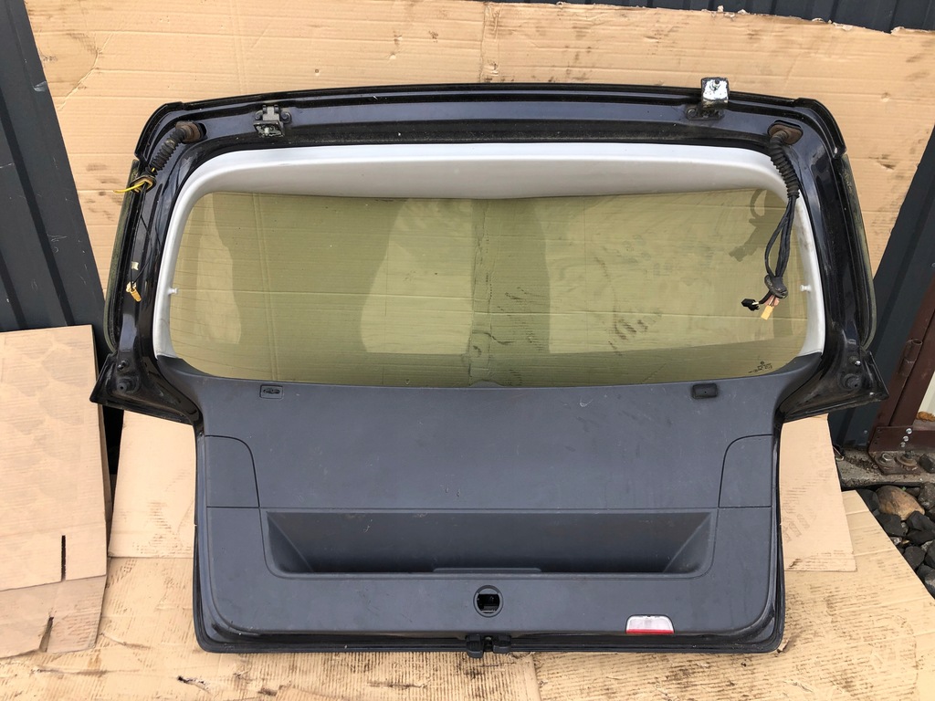 фото №9, Кришка багажника задня lc9z volkswagen vw golf v plus + 5m0 скло задня комплектна czarna