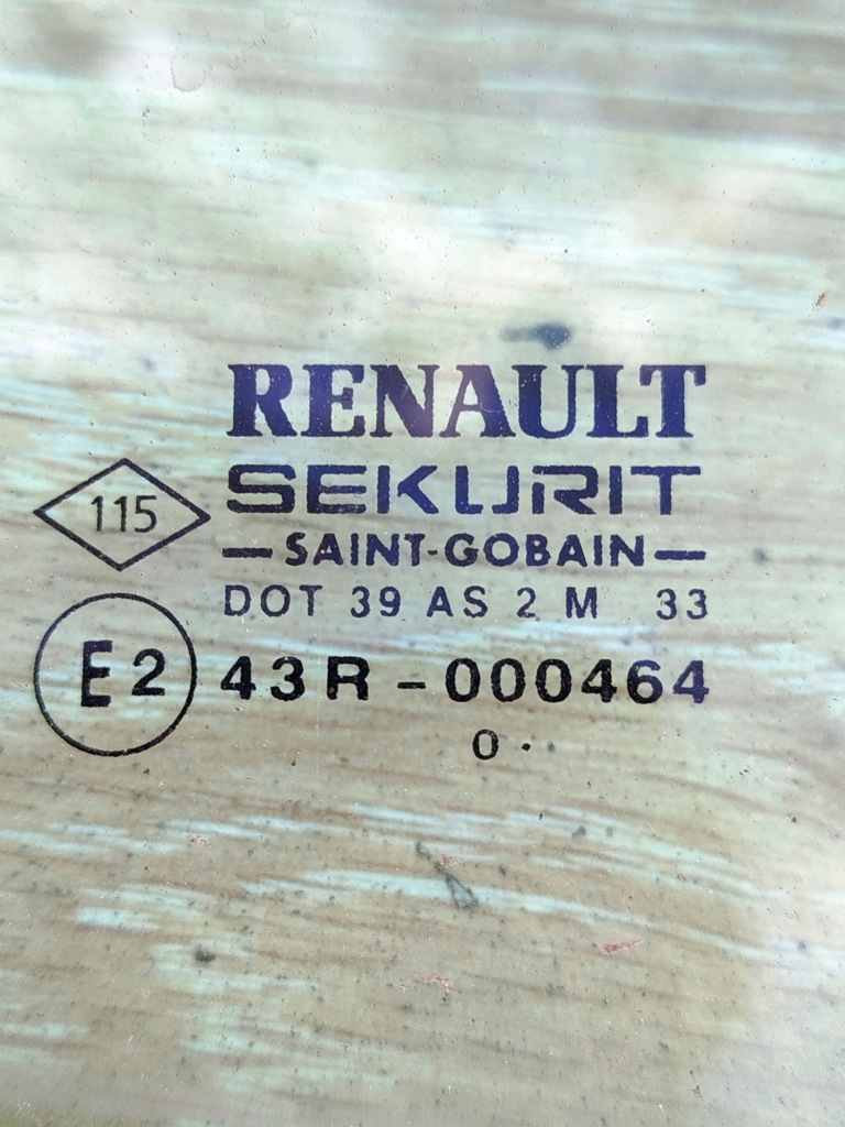 фото №3, Стекло боковая дверь правый перед renault twingo i 3d hb