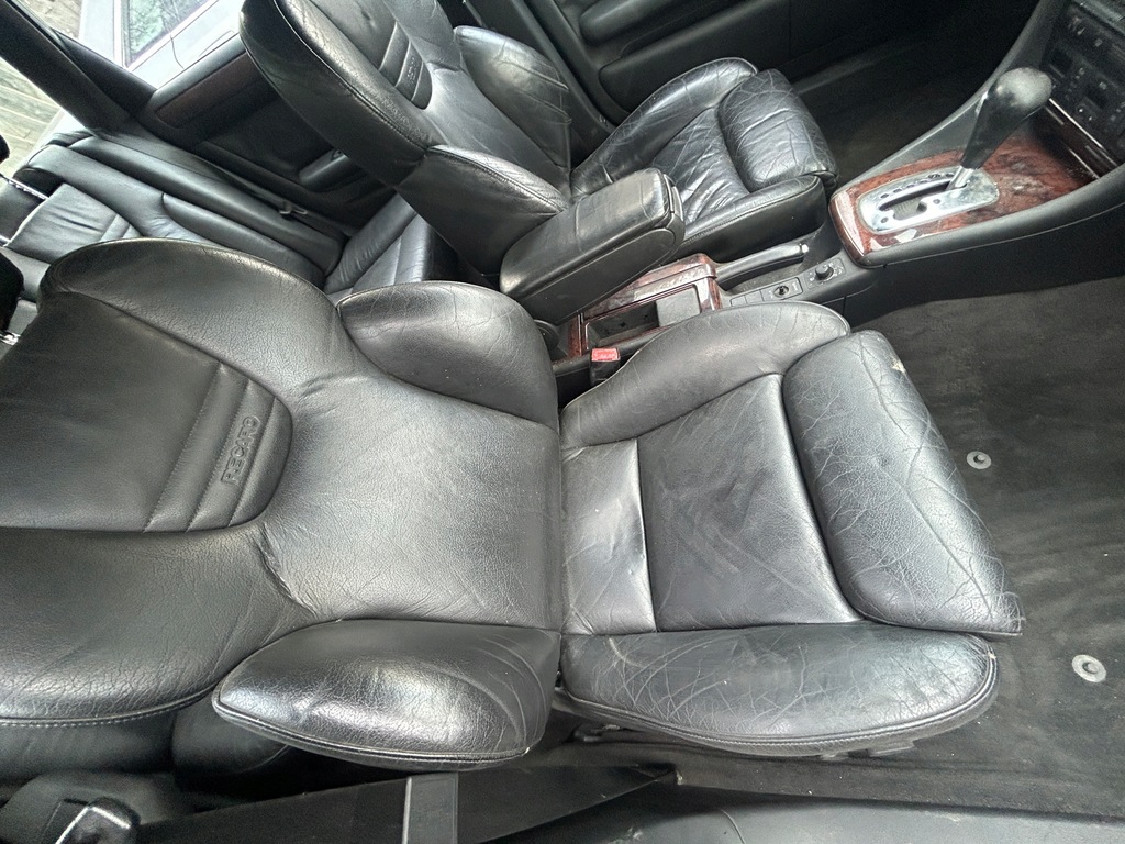 фото №8, Сиденья recaro czarna кожа подогрев audi a6 s6 c5 kombi europa