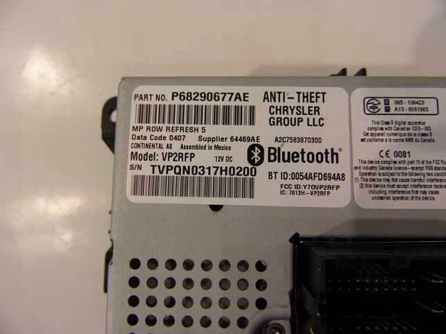 фото №4, Jeep compass ii 17- радіо екран bt 68290677ae