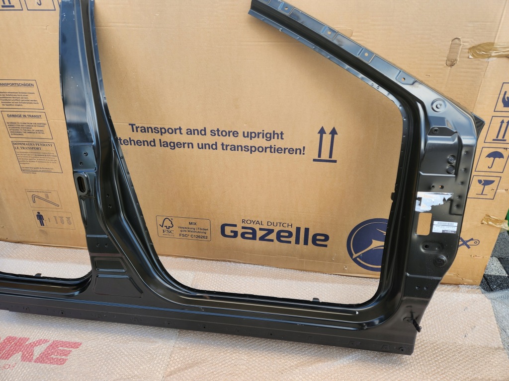 фото №5, Nissan x-trail t33 поріг блок двигуна правий зовнішній внутрішній 22- новий orygin