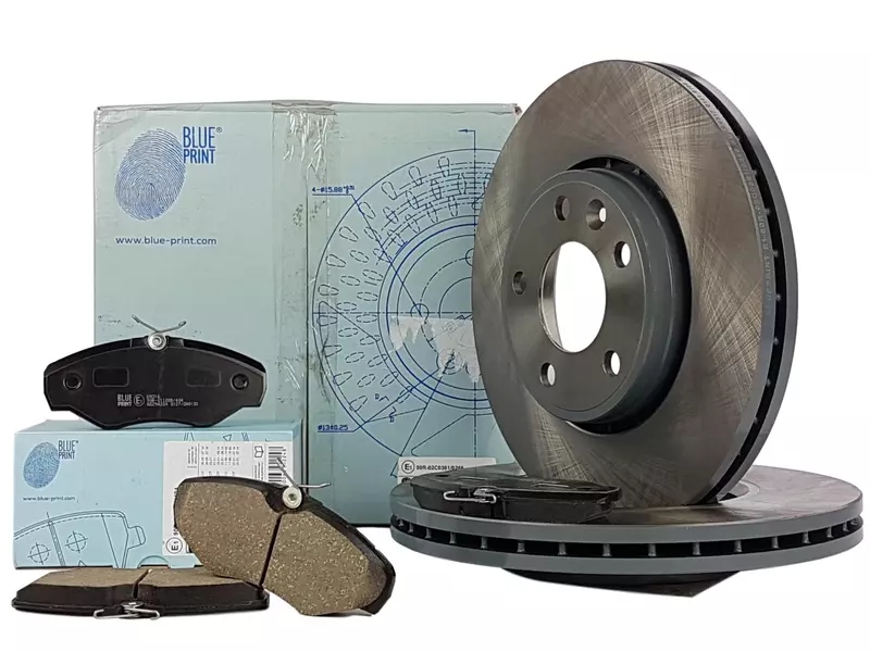 фото №2, Blue print гальмівні диски+ гальмівні колодки p nissan primastar x83