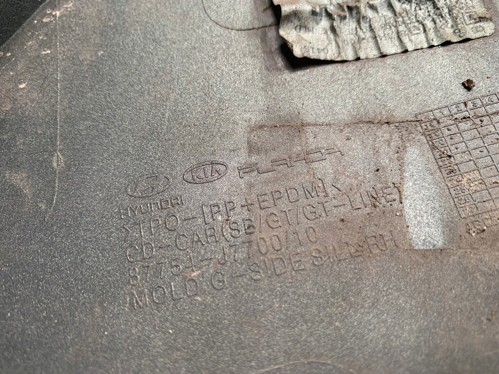 фото №9, Kia proceed iii gt молдинг накладка поріг права ліва