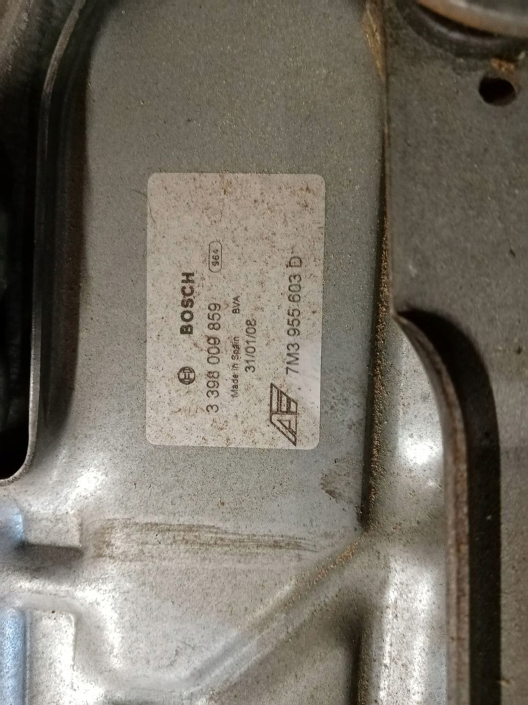 фото №6, Механизм дворник перед vw sharan 7m3955603b
